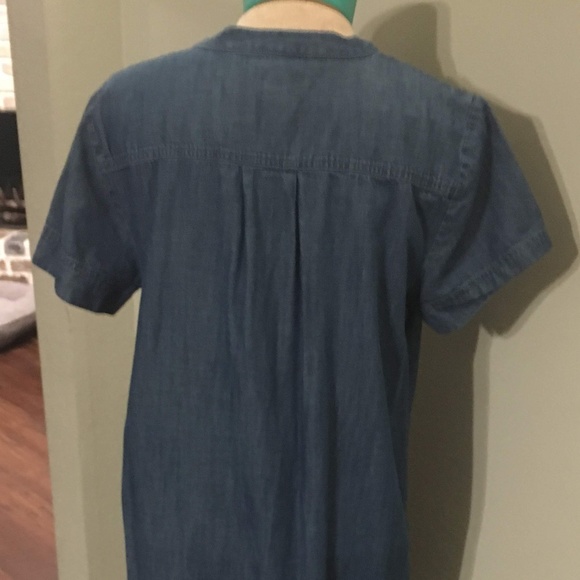 J. Crew Chambray Shift Dress - Picture 5 of 5